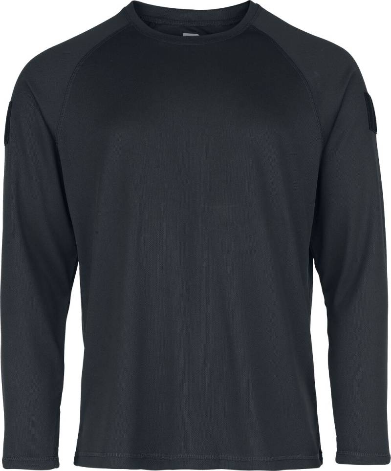 Brandit Quick Dry Shirt Longsleeve Langarmshirt schwarz in M von Brandit