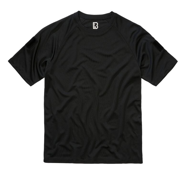 Brandit Quick Dry Shirt shortsleeve T-Shirt schwarz in XL von Brandit
