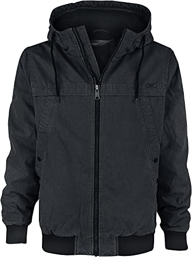 Brandit Raimon Männer Winterjacke schwarz M 100% Baumwolle Basics von Brandit