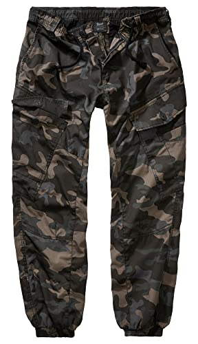 Brandit Ray Vintage Ripstop Trouser darkcamo Gr. XL von Brandit