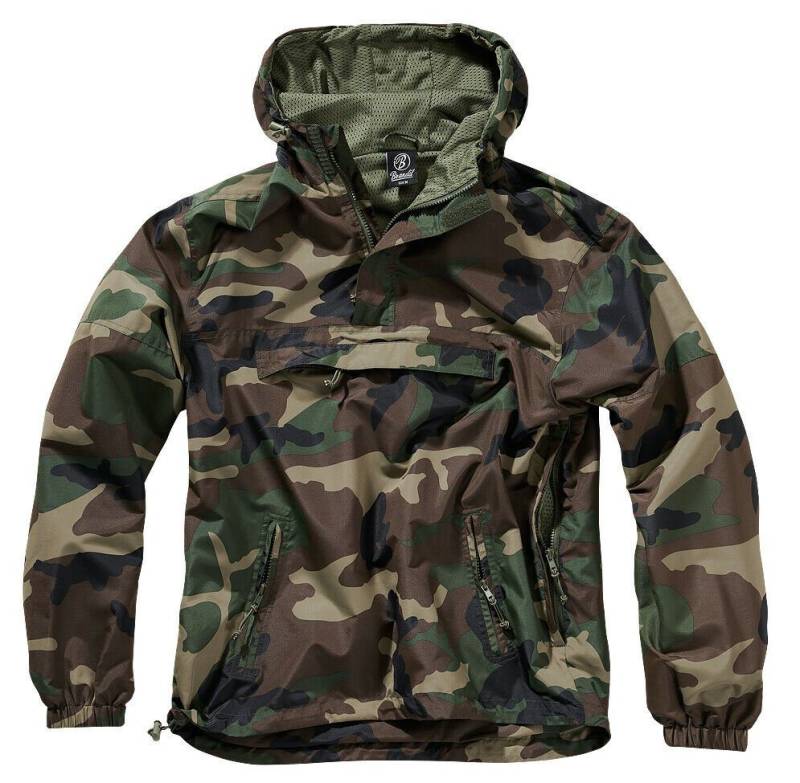 Brandit Regenjacke Regenjacke Windbreaker Schlupf Übergangs Frühling Jacke Sport Outdoor von Brandit