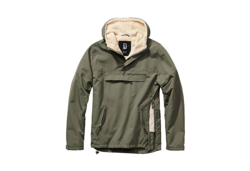 Brandit Regenjacke Herren Winter Jacke Regenjacke Windbreaker Teddyfell Schlupfjacke von Brandit