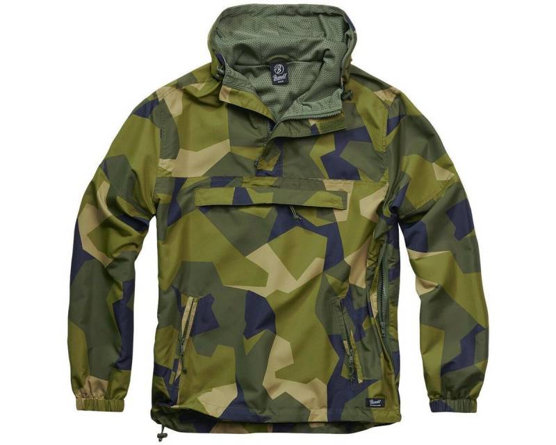 Brandit Regenjacke Regenjacke Windbreaker Schlupf Übergangs Frühling Jacke Sport Outdoor von Brandit