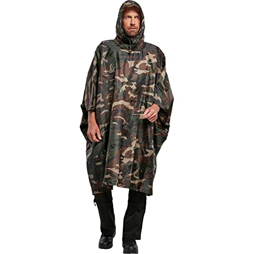 Brandit Ripstop Poncho - Unisex - Woodland von Brandit