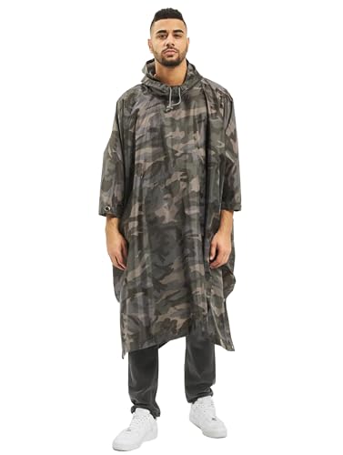 Brandit Ripstop Poncho, Farbe: darkcamo, Größe: OS von Brandit