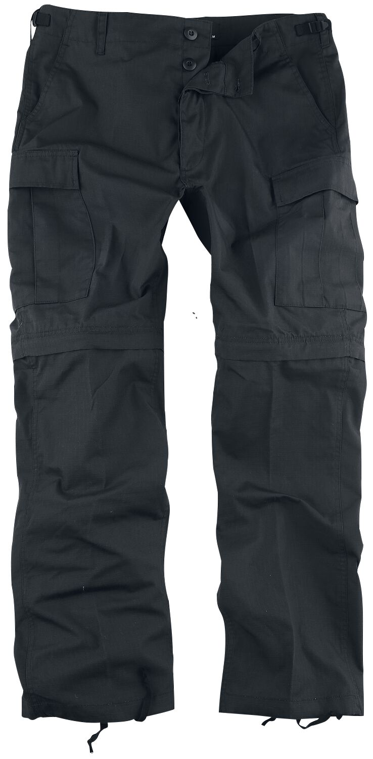 Brandit Ripstop Slim Fit Kombitrousers Cargohose schwarz in M von Brandit