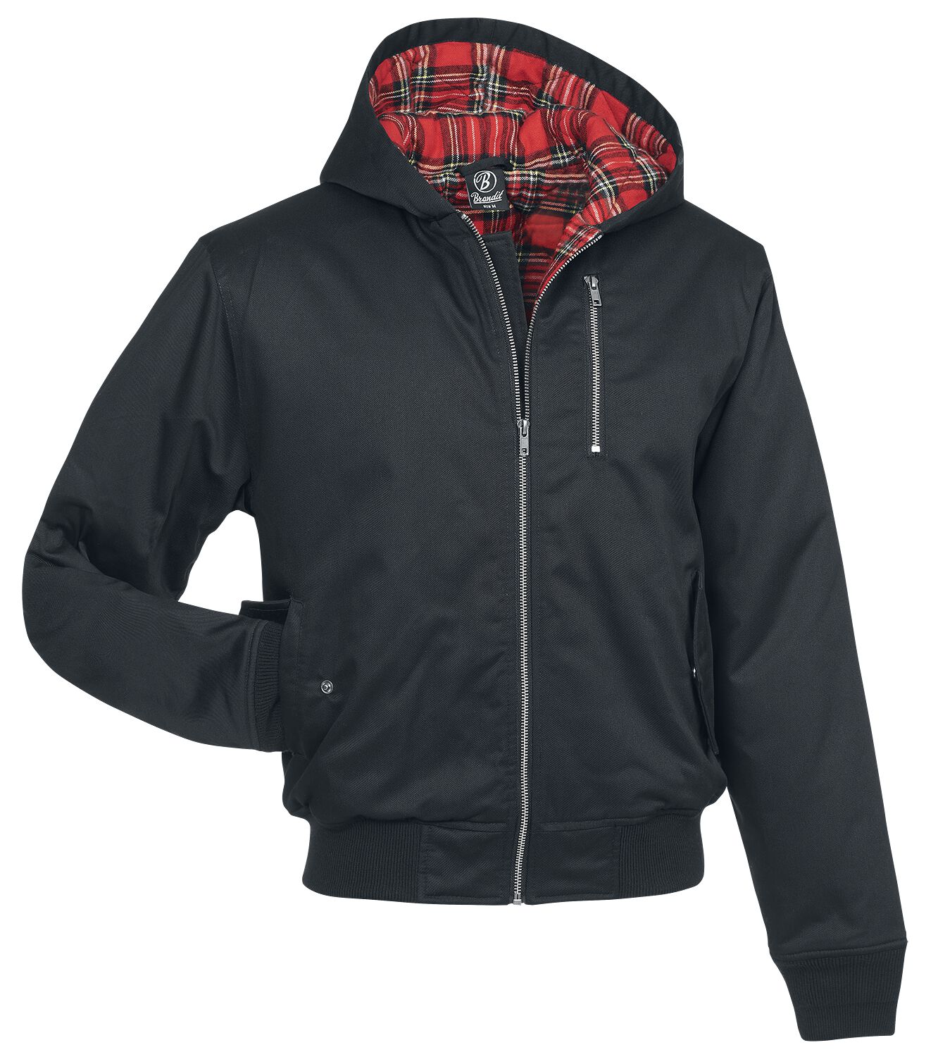 Brandit - Rockabilly Übergangsjacke - Lord Canterbury Hooded Winter - S bis XXL - für Männer - Größe L - schwarz Brandit - Rockabilly Übergangsjacke - Lord Canterbury Hooded Winter - S bis XXL - für Männer - Größe L - schwarz von Brandit
