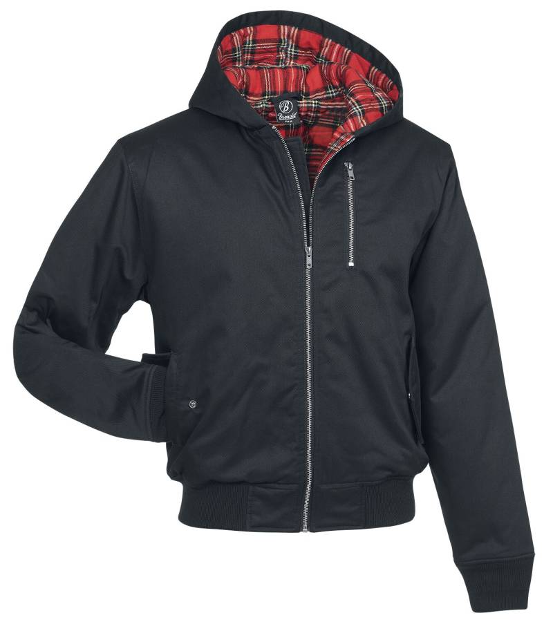 Brandit - Rockabilly Übergangsjacke - Lord Canterbury Hooded Winter - S bis XXL - für Männer - Größe L - schwarz Brandit - Rockabilly Übergangsjacke - Lord Canterbury Hooded Winter - S bis XXL - für Männer - Größe L - schwarz von Brandit