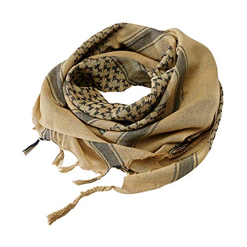 Brandit Shemag Scarf, Farbe: khaki+blac, Größe: OS von Brandit