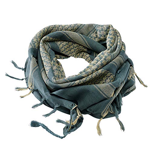 "Brandit Shemag Scarf, Petrol-Khaki, 110x110 von Brandit