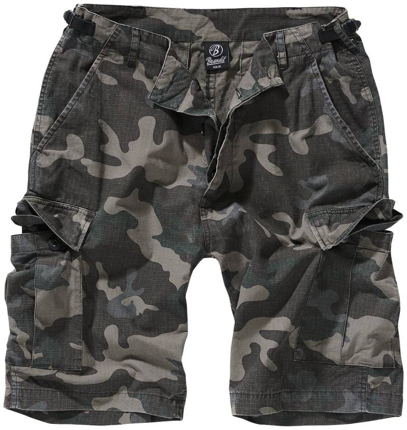 Brandit Short - BDU Ripstop Short - S bis 7XL - für Männer - Größe 6XL - darkcamo von Brandit