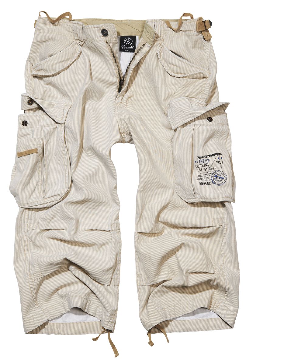 Brandit Short - Industry Vintage 3/4 - S bis 7XL - für Männer - Größe 5XL - beige Brandit Short - Industry Vintage 3/4 - S bis 7XL - für Männer - Größe 5XL - beige von Brandit