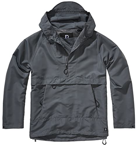 Brandit Stephen Windbreaker (leichtes Mesh-Innenfutter) anthrazit Gr. 5XL von Brandit
