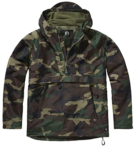Brandit Stephen Windbreaker warmes Fleece-Innenfutter woodland Gr. L von Brandit