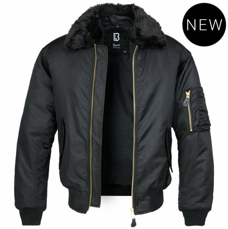 Brandit Steppjacke Brandit Herren Herbst Winter Jacke MA2 Bomberjacke Windbreaker Pilot von Brandit