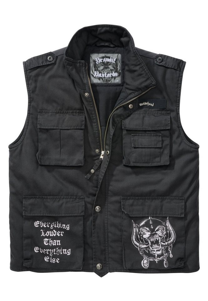 Brandit Steppweste Brandit Herren Motörhead Ranger Vest (1-tlg) von Brandit