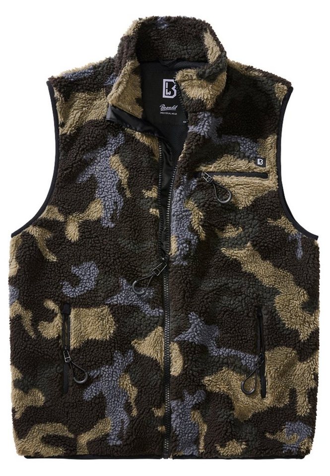 Brandit Steppweste Brandit Herren Teddyfleece Vest Men (1-tlg) von Brandit