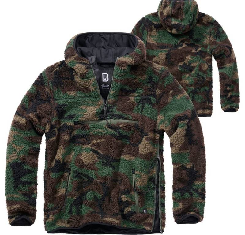 Brandit Kapuzenpullover Brandit Teddyfleece WORKER PULLOVER von Brandit