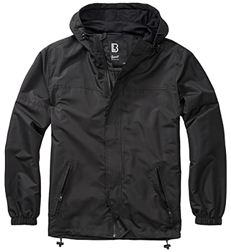 Brandit Summer Frontzip Windbreaker, Farbe: black, Größe: L Brandit Summer Frontzip Windbreaker, Farbe: black, Größe: L von Brandit