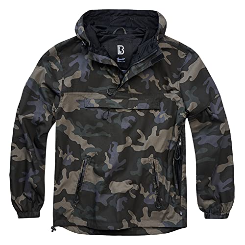 Brandit Summer Windbreaker Ripstop, Darkcamo, L von Brandit