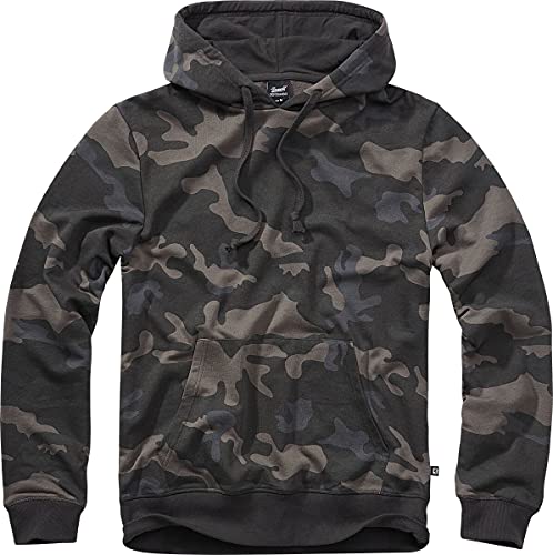 Brandit Herren Sweathoodie Kapuzenpullover, Darkcamo, XXL EU von Brandit