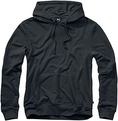 Brandit Herren sweathoodie Kapuzenpullover, Schwarz, XXL EU von Brandit