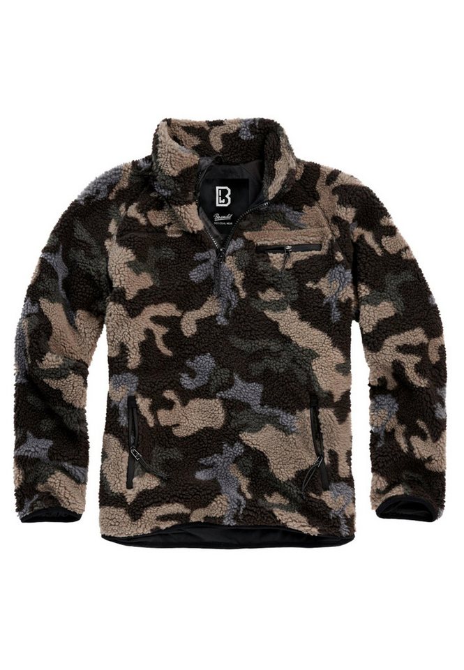 Brandit Sweatjacke Brandit Herren Teddyfleece Troyer (1-tlg) von Brandit