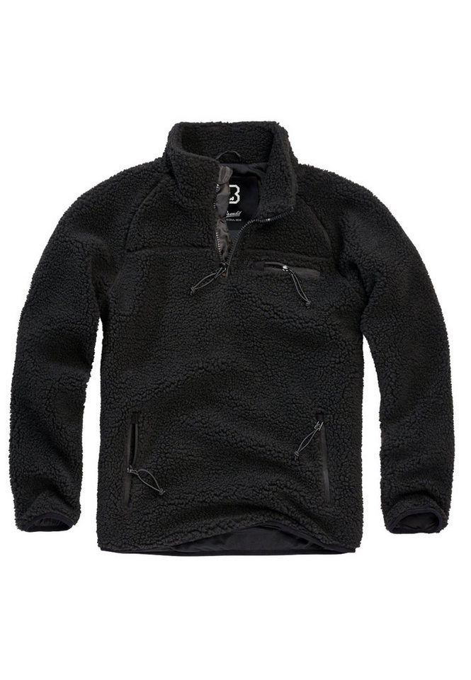 Brandit Sweatjacke Brandit Herren Teddyfleece Troyer (1-tlg) von Brandit