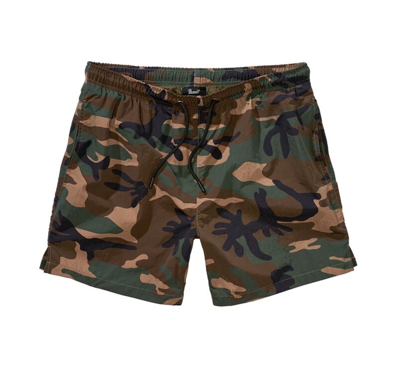Brandit Swim Shorts Badeshort woodland in XXL von Brandit