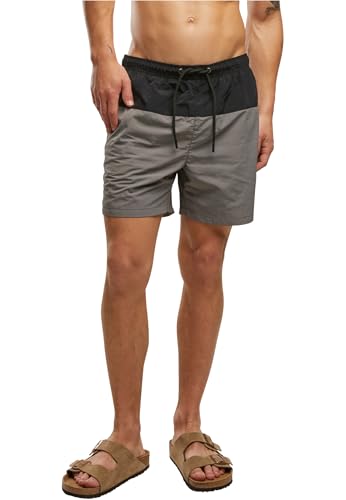 Brandit Swimshorts Basic Black/Grey Gr. L von Brandit
