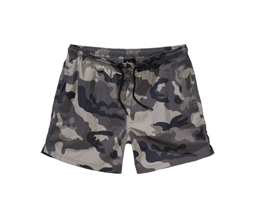 Brandit Swimshorts Basic Grey camo Gr. M von Brandit