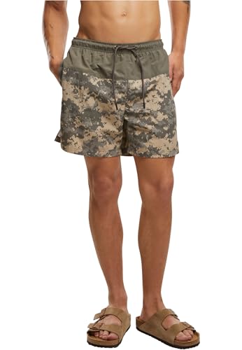 Brandit Swimshorts Basic Oliv/at-digi Gr. 3XL von Brandit