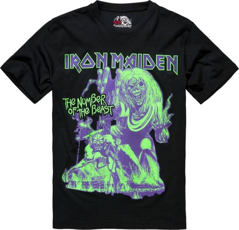 Brandit T-Shirt Iron Maiden T Shirt Number Of The Beast I von Brandit