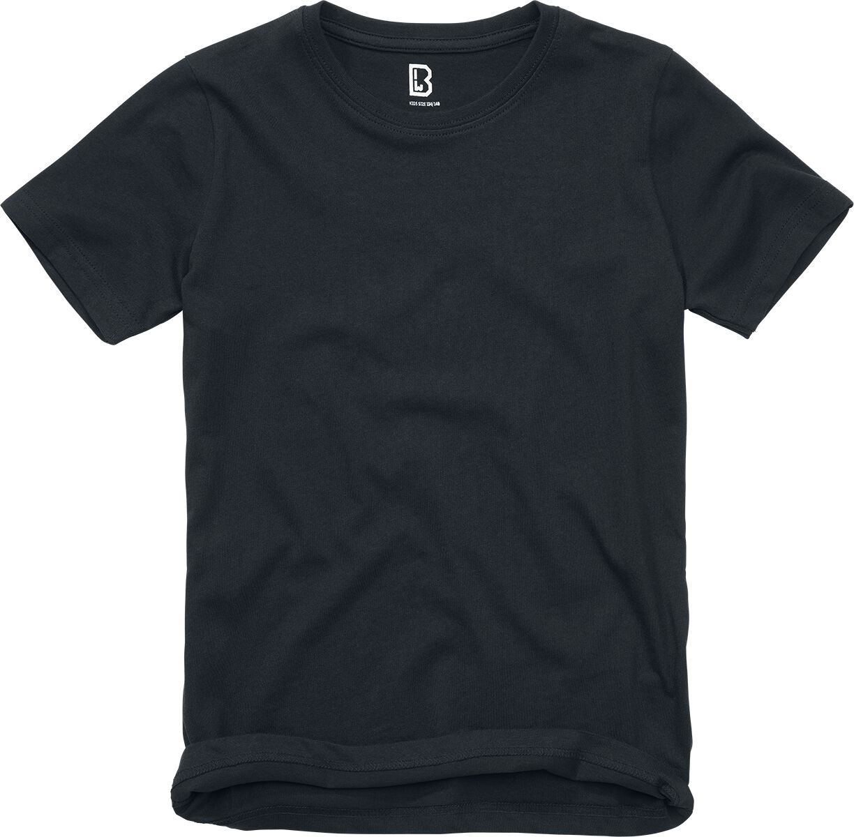 Brandit T-Shirt - Kids T-Shirt - 122/128 bis 170/176 - für Mädchen & Jungen - Größe 170/176 - schwarz von Brandit