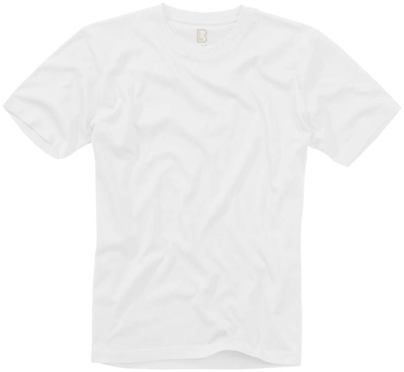 Brandit T-Shirt - Premium T-Shirt - L bis 7XL - für Männer - Größe 6XL - weiß von Brandit