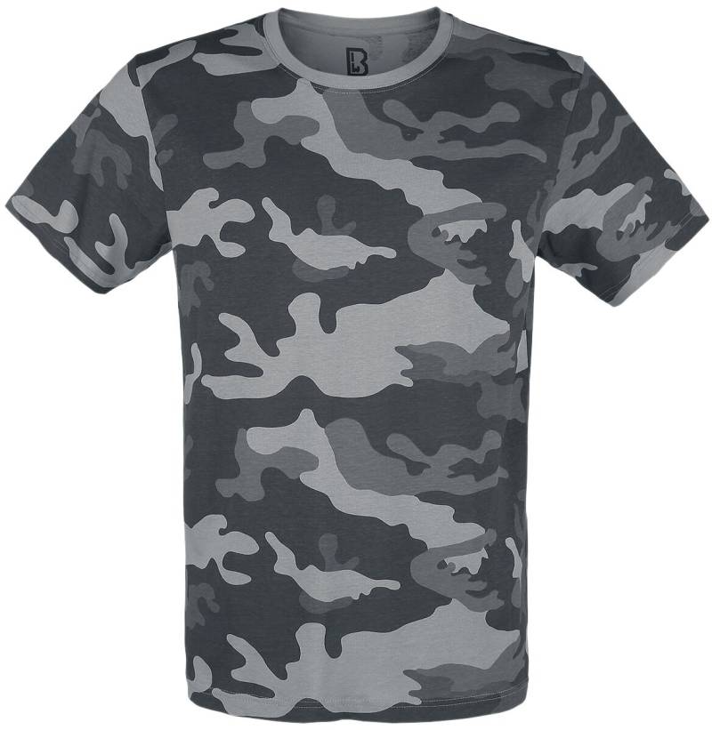 Brandit T-Shirt - Premium T-Shirt - S bis 3XL - für Männer - Größe 3XL - graucamo Brandit T-Shirt - Premium T-Shirt - S bis 3XL - für Männer - Größe 3XL - graucamo von Brandit