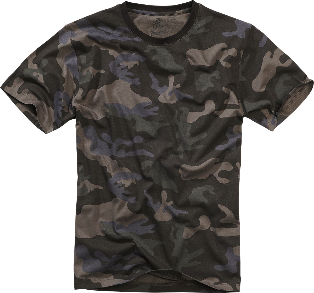 Brandit T-Shirt - Premium T-Shirt - S bis 5XL - für Männer - Größe L - darkcamo von Brandit