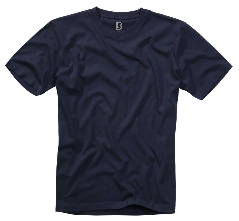 Brandit T-Shirt - Premium T-Shirt - L bis 6XL - für Männer - Größe 3XL - navy von Brandit