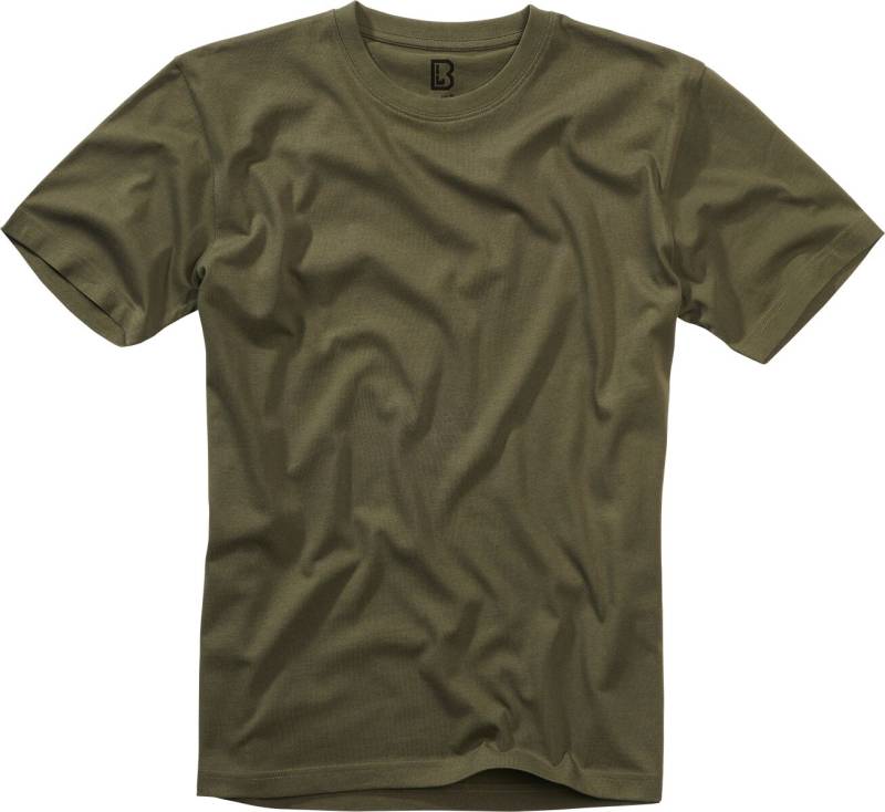 Brandit T-Shirt - Premium T-Shirt - S bis 7XL - für Männer - Größe 3XL - oliv von Brandit