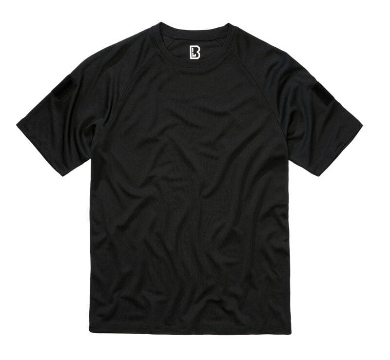 Brandit T-Shirt - Quick Dry Shirt shortsleeve - S bis 5XL - für Männer - Größe XL - schwarz von Brandit