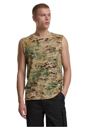 Brandit T-Shirt Sleeveless, Farbe: Tactical_camo, Größe: 4XL von Brandit