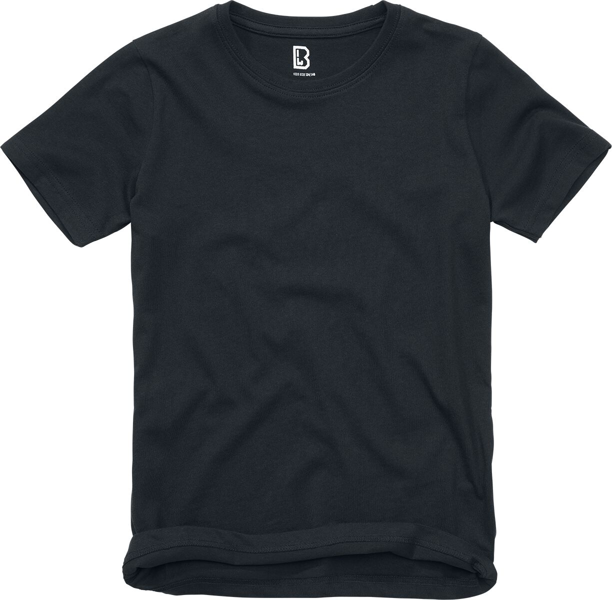 Brandit T-Shirt für Kinder - Kids T-Shirt - für Mädchen & Jungen - schwarz von Brandit