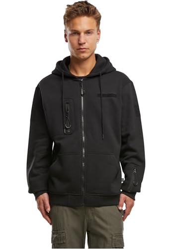 Brandit Tactical Sweat Jacket black Gr. S von Brandit