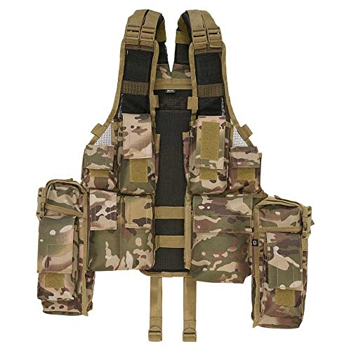Brandit Tactical Vest, tactical camo, OS von Brandit