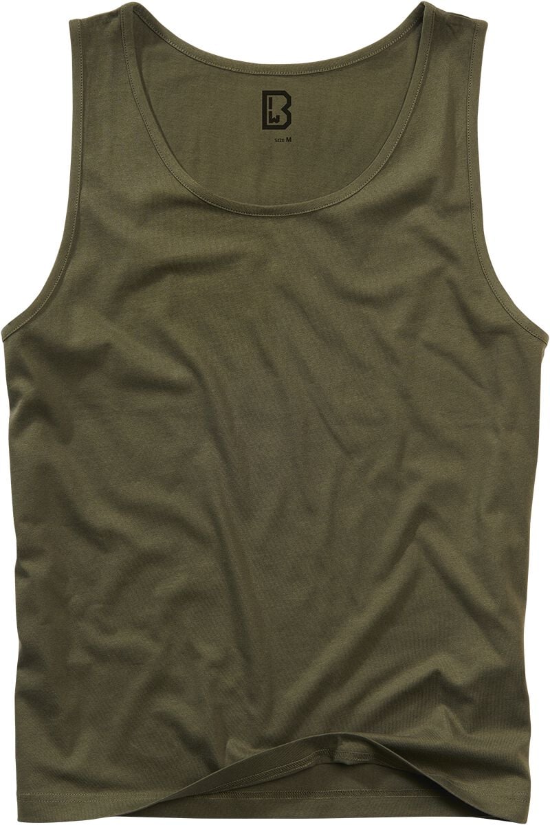 Brandit Tank-Top - Tank Top - S bis 5XL - für Männer - Größe 4XL - oliv von Brandit