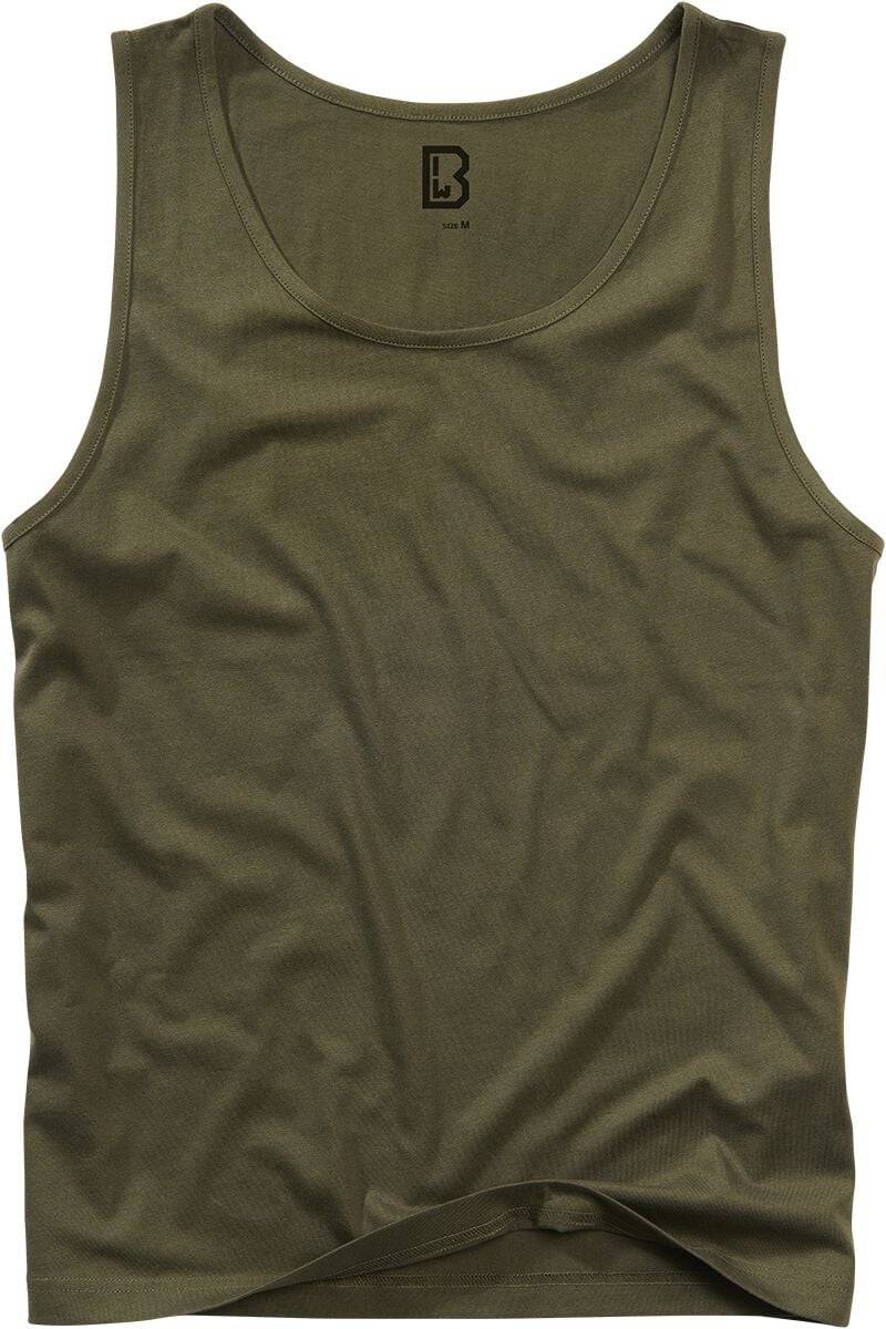 Brandit Tank-Top - Tank Top - S bis 5XL - für Männer - Größe 4XL - oliv von Brandit