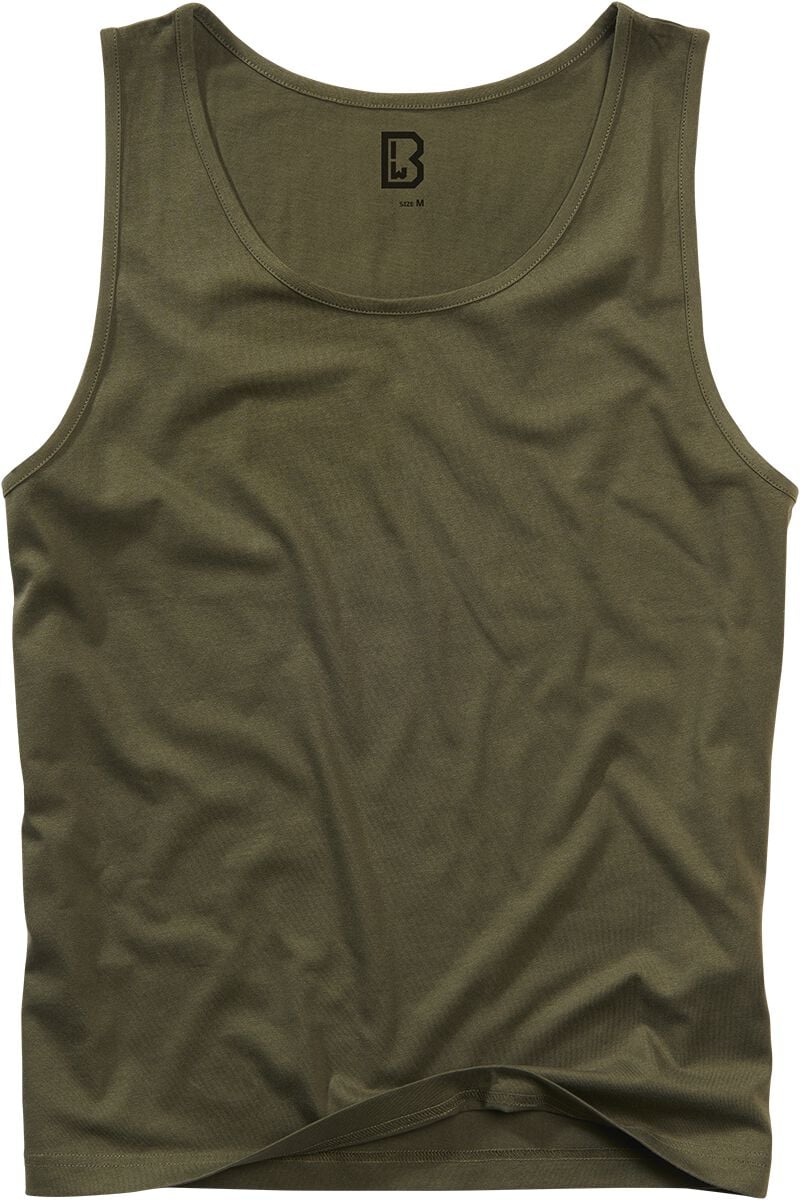 Brandit Tank Top Tank-Top oliv in M von Brandit