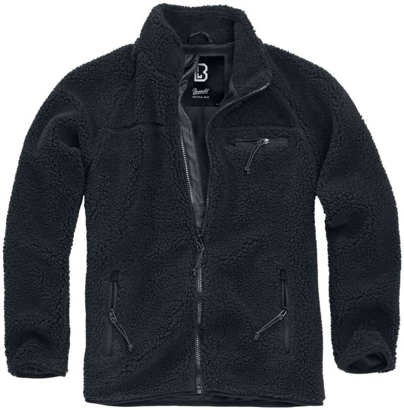 Brandit Teddy Fleece Jacke Übergangsjacke schwarz in L Brandit Teddy Fleece Jacke Übergangsjacke schwarz in L von Brandit