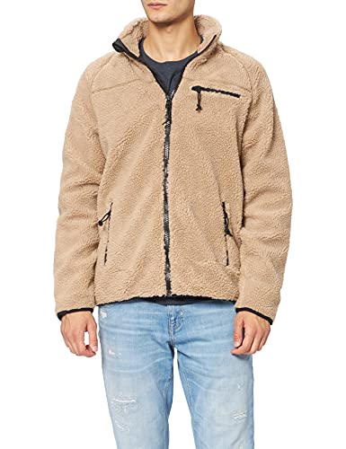 Brandit Teddyfleece Jacket, Camel, Größe 4XL von Brandit