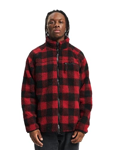 Brandit Teddyfleece Jacket, Farbe: red/black, Größe: XL von Brandit